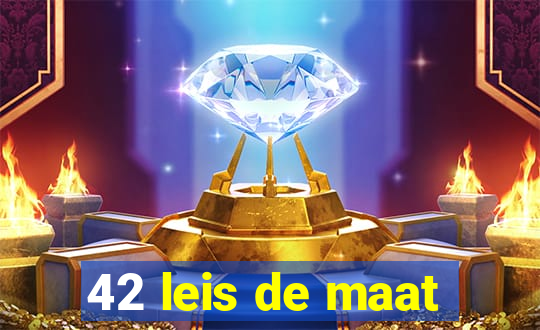 42 leis de maat